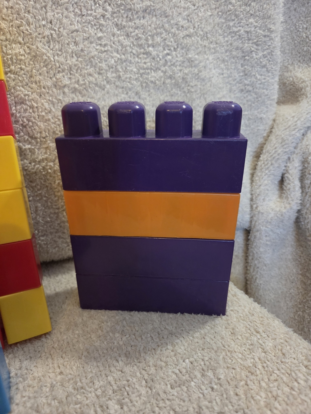 Colorful Stacking Building Blocks Toy Set - Bright Multicolor - Picture 2 of 8